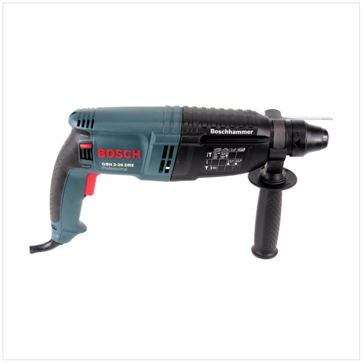 Bosch GBH 2-26 DRE 800W 3 stufiger SDS-Plus Bohrhammer im Transportkoffer - Toolbrothers