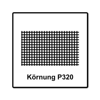 Mirka ABRANET 70x198mm Grip P320, 200Stk. ( 4x 5415005032 )