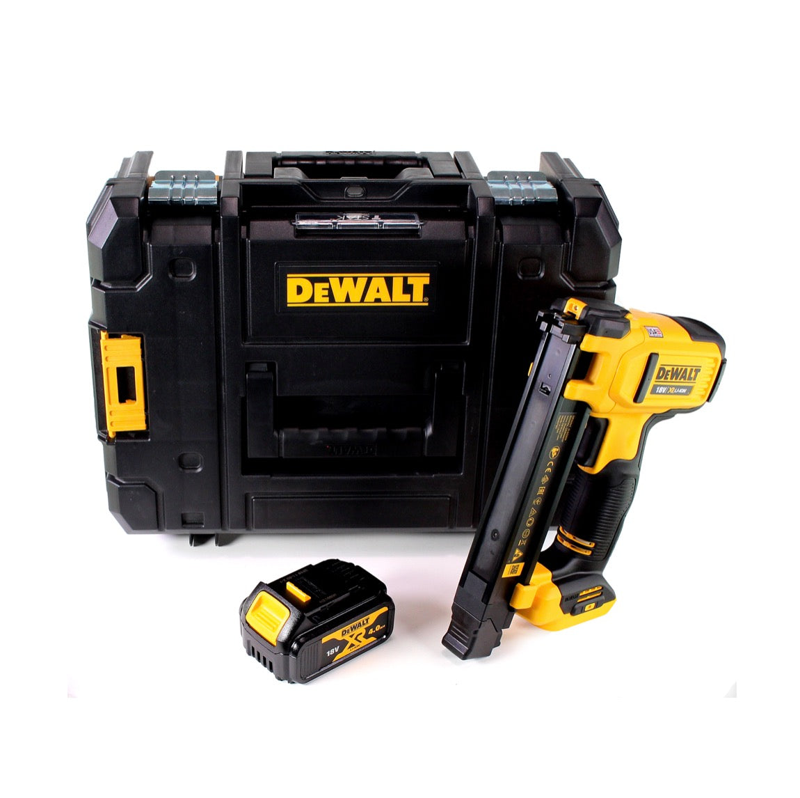 Agrafeuse à batterie Dewalt DCN 701 NT XR 18V ​​+ 1x batterie 4,0Ah + TSTAK - sans chargeur