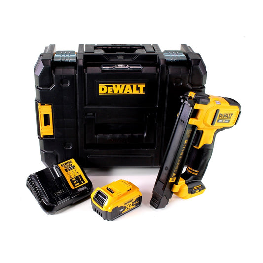 Agrafeuse à batterie Dewalt DCN 701 P1 XR 18V ​​+ 1x batterie 5,0Ah + chargeur + TSTAK