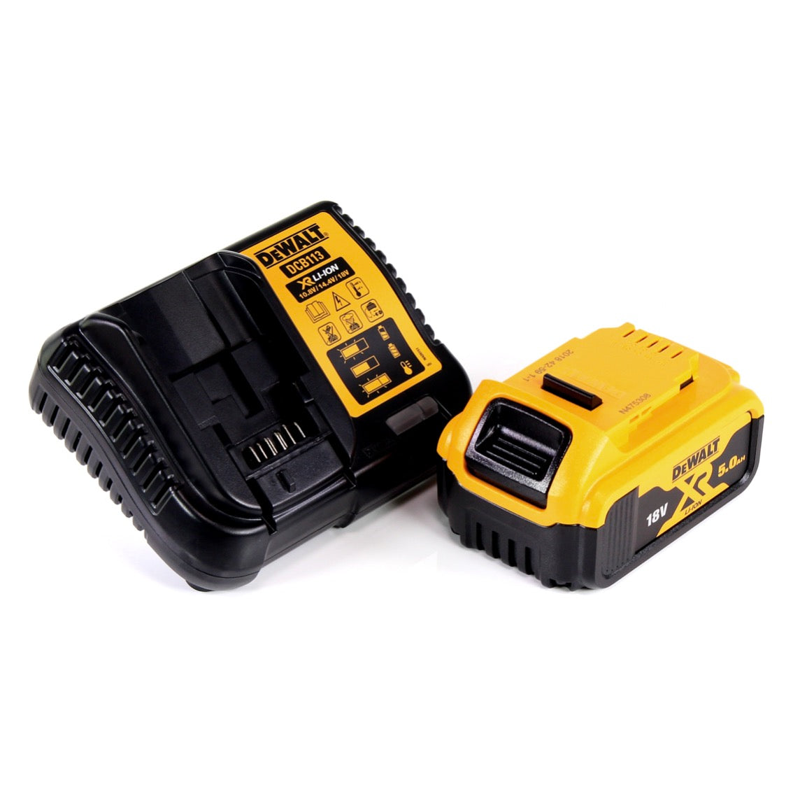 Agrafeuse à batterie Dewalt DCN 701 P1 XR 18V ​​+ 1x batterie 5,0Ah + chargeur + TSTAK