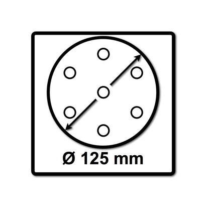 Mirka ABRANET 125mm Grip P400, 200Stk. ( 4x 5423205041 )