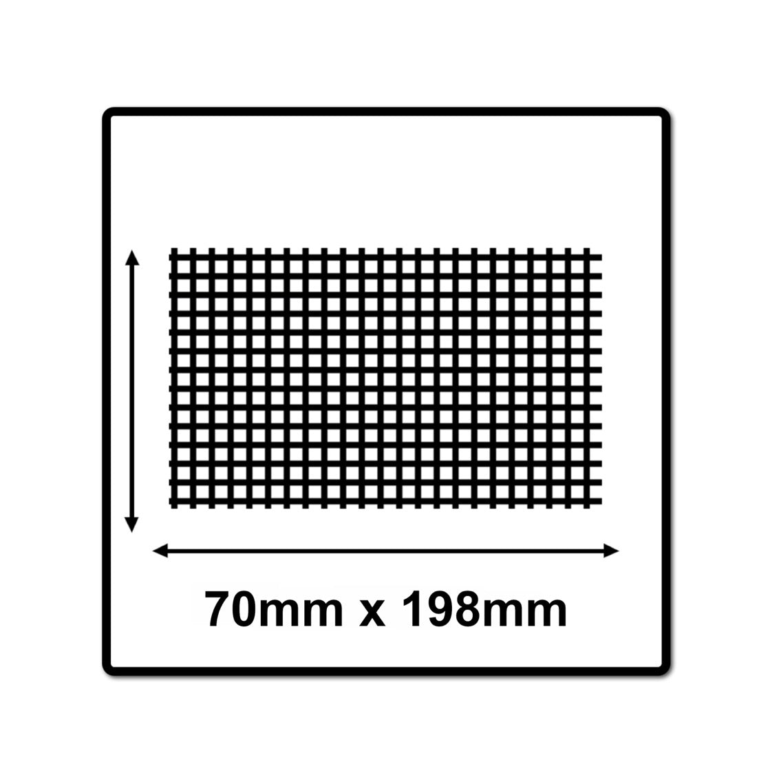 Mirka ABRANET 70x198mm Grip P80, 100pièces. (2x5415005080)