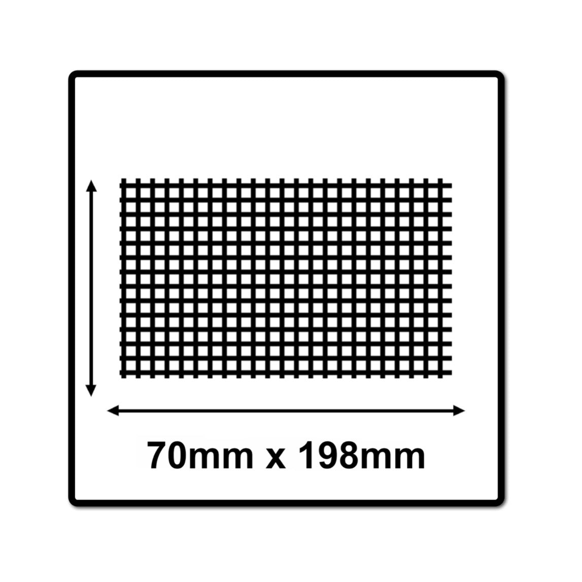 Mirka ABRANET 70x198mm Grip P80, 200pièces. (4x5415005080)