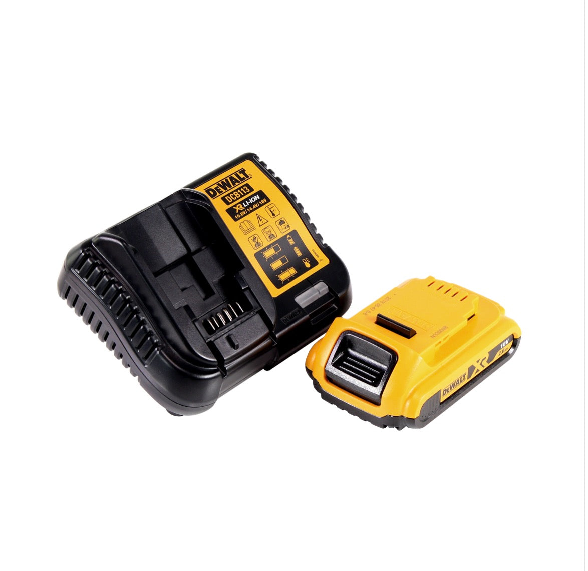 Perceuse à percussion sans fil Dewalt DCD 797 D1 18V sans balais + 1x batterie 2,0Ah + chargeur + TSTAK