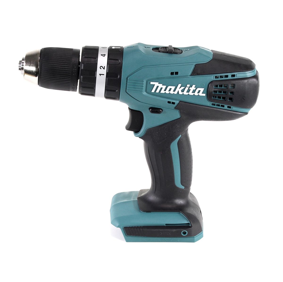 Makita HP 457 DWEX4 Akku Schlagbohrschrauber 18V 42Nm G-Serie + 2x Akku 1,5Ah + Ladegerät + 70 tlg. Bit Bohrer Set + Koffer