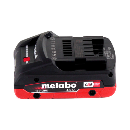 Metabo KHA 18 LTX Akku Kombihammer 18V 2,2J SDS Plus + 1x Akku 4,0 Ah + metaBOX - ohne Ladegerät