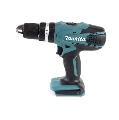 Makita HP 457 DWE Akku Schlagbohrschrauber 18V 42Nm G-Serie + 2x Akku 1,5Ah + Ladegerät - ohne Koffer