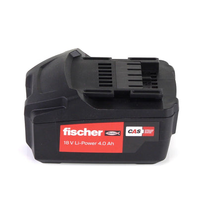 Fischer FSS 18V 600 BL Akku Schlagschrauber 1/2" 600Nm Brushless Set 2 ( 552925 ) + 1x Akku 4,0Ah + L-Boxx - ohne Ladegerät