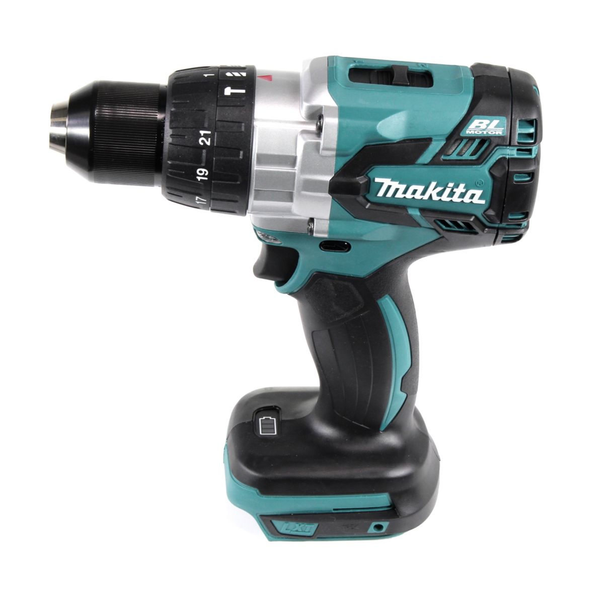 Makita DHP 481 SFX4 Akku Schlagbohrschrauber 18 V 115Nm + 1x Akku 3,0Ah + Ladegerät + 70tlg. Bit Bohrer Set + Koffer