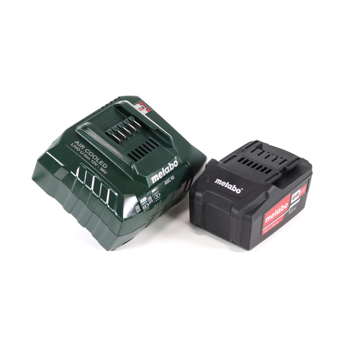 Scie circulaire sur batterie Metabo KS 18 LTX 57 18V 165x20mm + 1x batterie 5,2 Ah + chargeur + MetaLoc