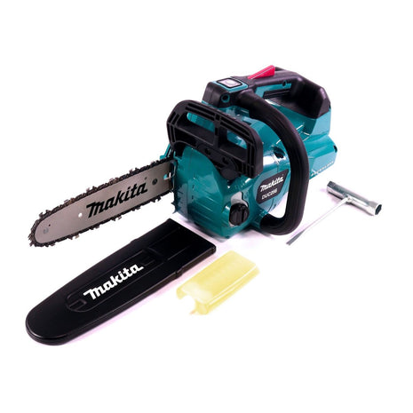 Makita DUC 256 Z Akku Kettensäge 36 V ( 2x 18 V ) Brushless 25 cm Solo - ohne Akku, ohne Ladegerät