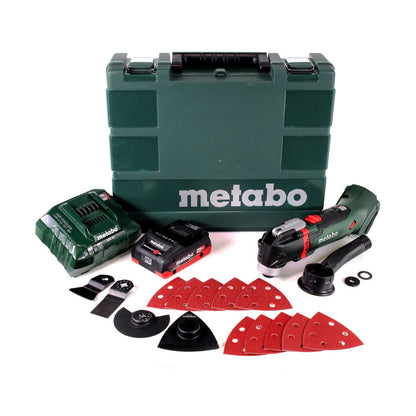 Metabo MT 18 LTX outil multifonction à batterie 18V Solo + 1x batterie 4,0Ah + chargeur + étui