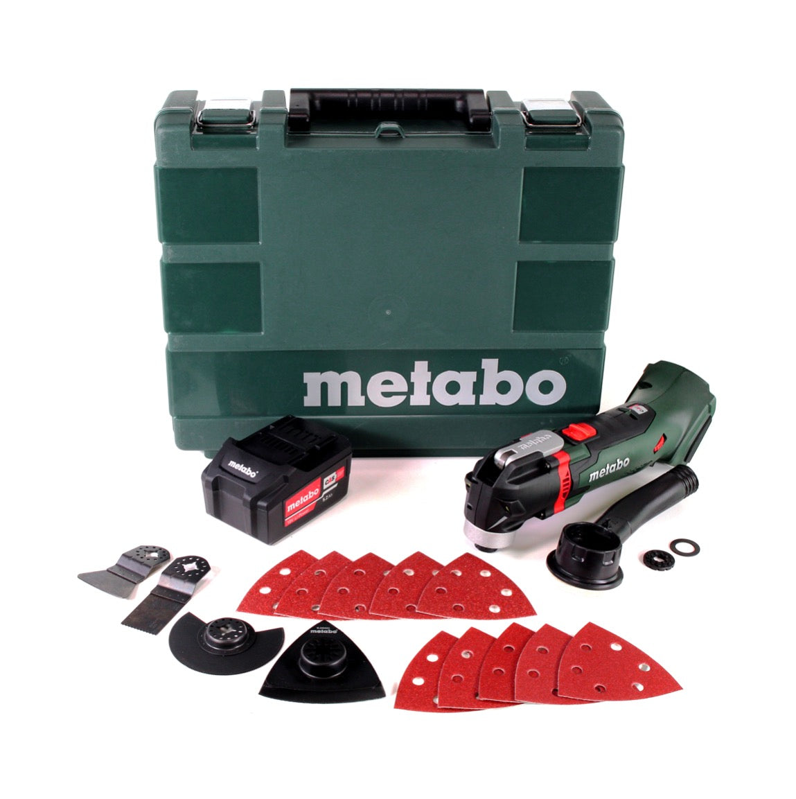 Metabo MT 18 LTX outil multifonction à batterie 18V + 1x batterie 5,2Ah + étui - sans chargeur