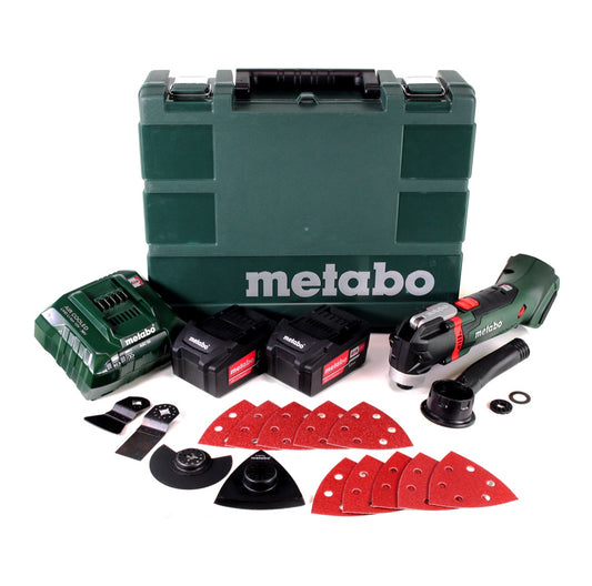 Metabo MT 18 LTX Akku Multitool 18V + 2x Akku 5,2Ah + Ladegerät + Koffer