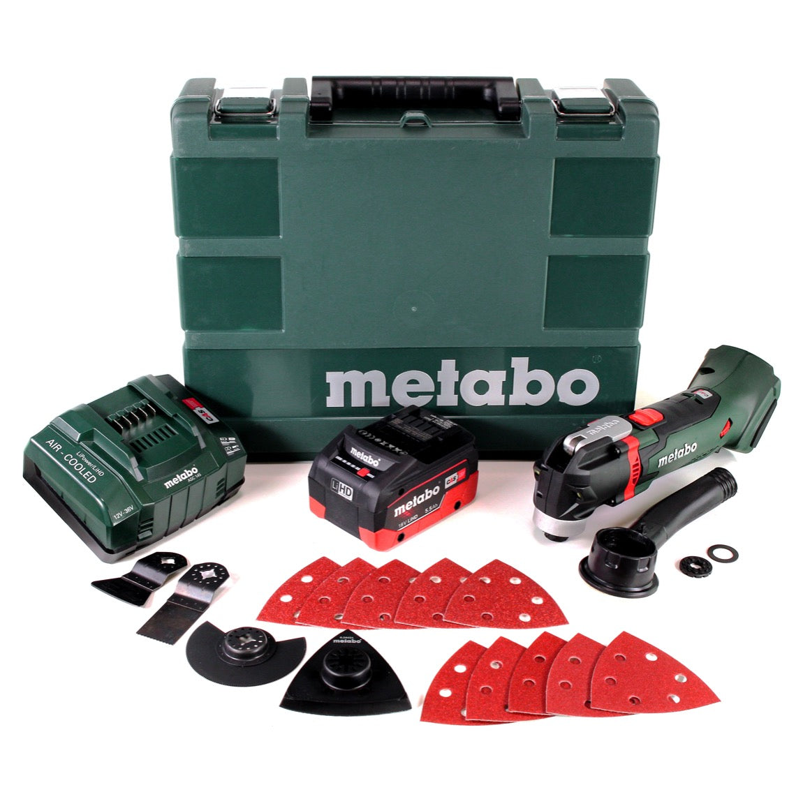 Metabo MT 18 LTX Akku Multitool 18V + 1x Akku 5,5Ah + Ladegerät + Koffer