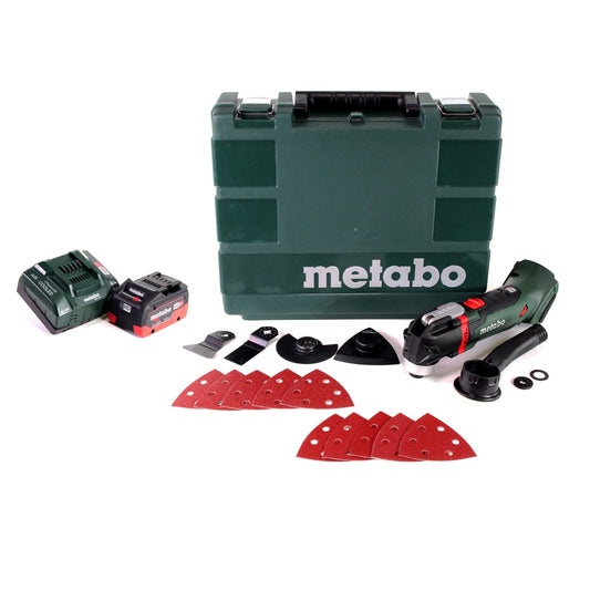 Metabo MT 18 LTX Akku Multitool 18V + 1x Akku 8,0Ah + Ladegerät + Koffer