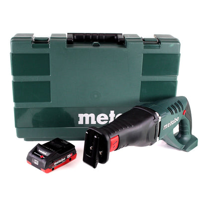 Metabo Akku Säbelsäge ASE 18 LTX + 1x Akku 4,0Ah + Koffer - ohne Ladegerät