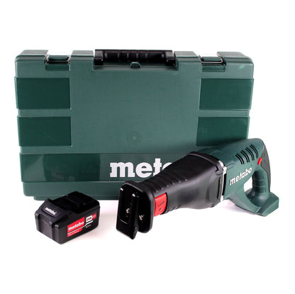 Metabo Akku Säbelsäge ASE 18 LTX + 1x Akku 5,2Ah + Koffer - ohne Ladegerät