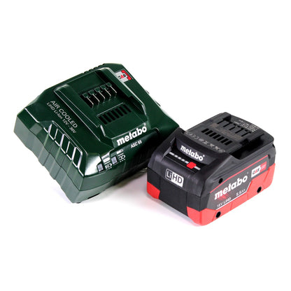 Scie sabre à batterie Metabo ASE 18 LTX + 1x batterie 5,5Ah + chargeur + mallette