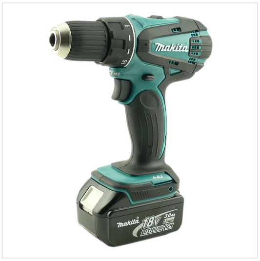 Makita BDF 456 RFE 18 V  Li-Ion Akku Bohrschrauber: 2x Makita BL1830 B AKKU + Makita Ladegerät + Makita Koffer - Toolbrothers