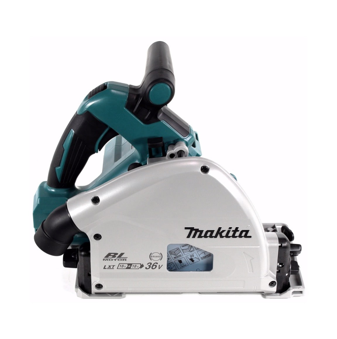 Makita DSP 600 ZJ 2 x 18 V Scie plongeante sans fil 165 mm en Coffret Makpac 4 - sans Batterie ni Chargeur