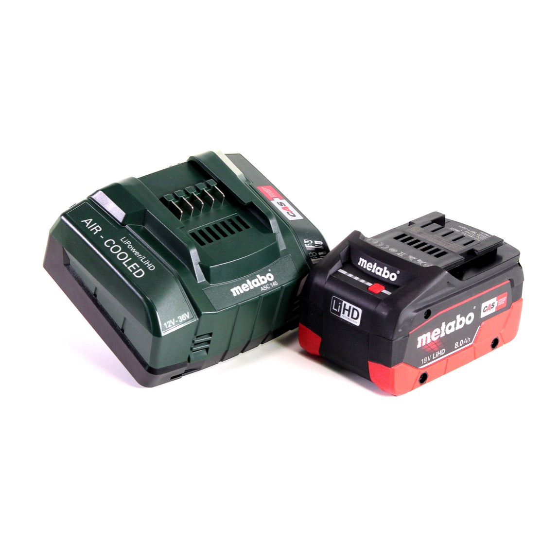 Metabo AHS 18-55 V Taille-haie sans fil 18V - 53cm + 1x Batterie 8,0Ah + Chargeur