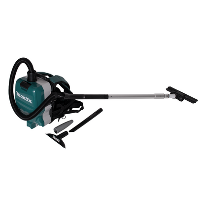 Makita DVC 261 TX15 Akku Rucksackstaubsauger 36V (2x 18V) 2L Brushless + 2x Akku 5,0Ah - ohne Ladegerät