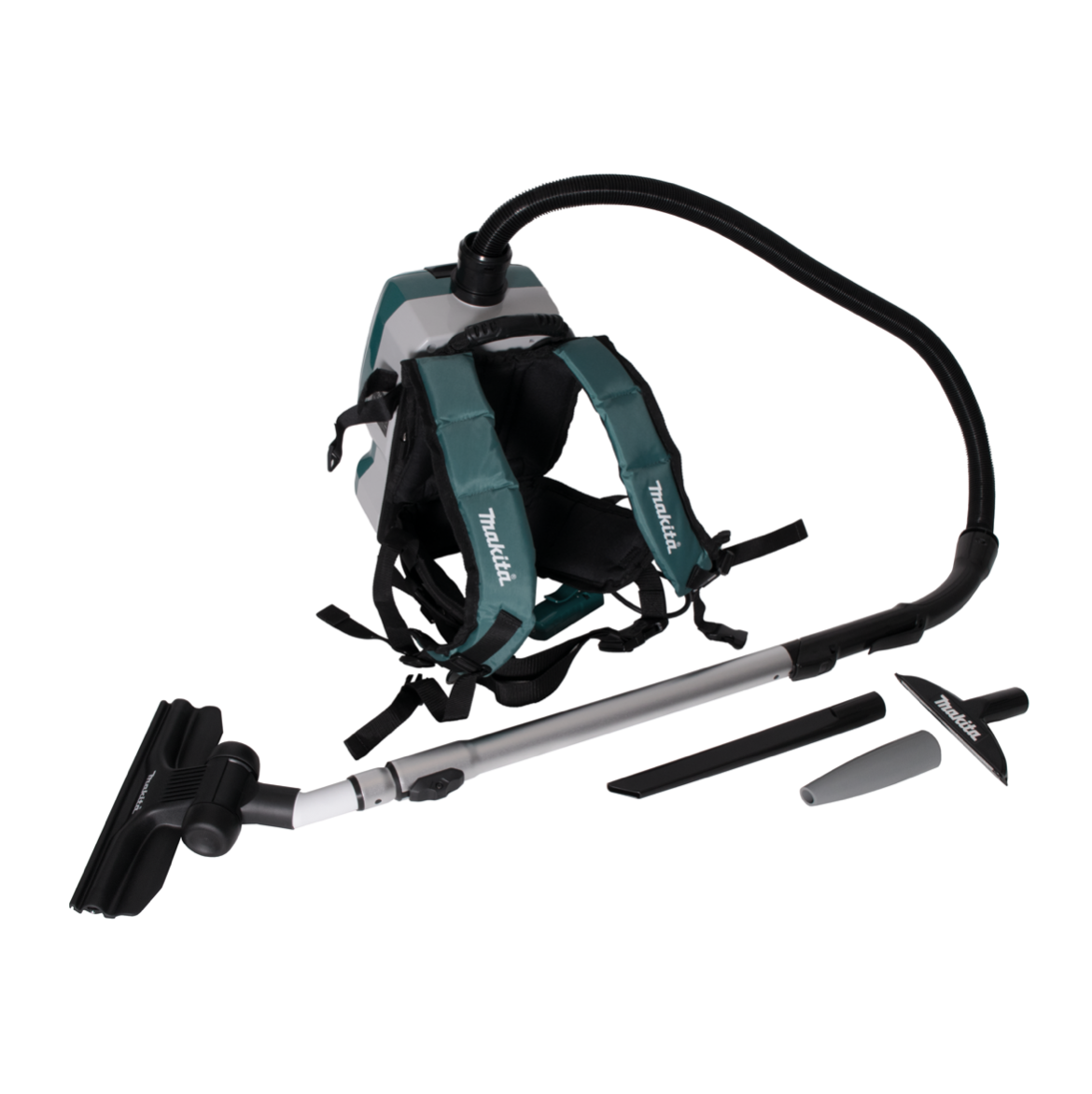 Makita DVC 261 GX15 Akku Rucksackstaubsauger 36V (2x 18V) 2L Brushless + 2x Akku 6,0Ah - ohne Ladegerät