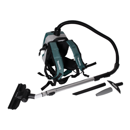 Makita DVC 261 RGX15 Akku Rucksackstaubsauger 36V (2x 18V) 2L Brushless + 2x Akku 6,0Ah + Ladegerät