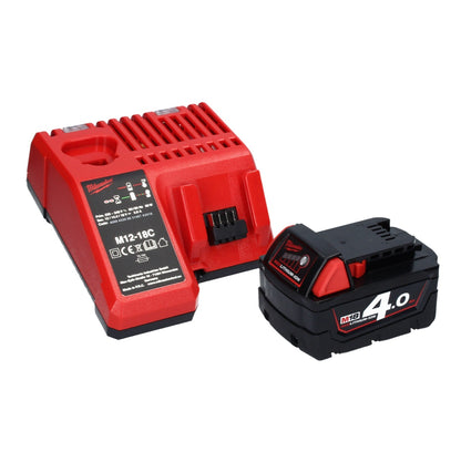 Scie circulaire sur batterie Milwaukee M18 CCS55-401M 18 V 165 mm + 1x batterie 4,0 Ah + chargeur + M-Box