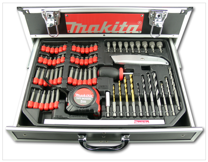 Makita 8271 12 V Ni-Cd Akku Schlagbohrschrauber SET inkl. 68-teiligem Werkzeugset - Toolbrothers