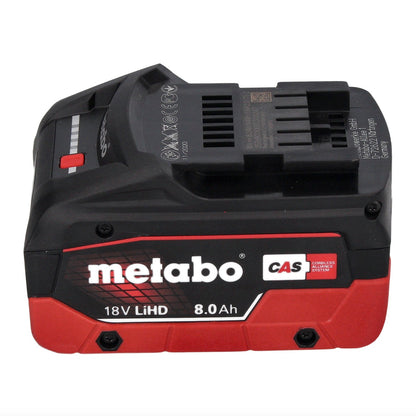 Metabo SSW 18 LTX 300 BL Visseuse à percussion 300Nm 1/2" 18V Brushless + 1x Batterie 8,0Ah + Coffret - sans chargeur  (602395840)