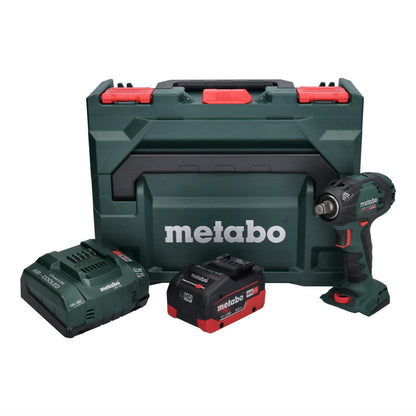 Metabo SSW 18 LTX 300 BL Akku Schlagschrauber 18 V 300 Nm 1/2" Brushless + 1x Akku 8,0 Ah + Ladegerät + metaBOX