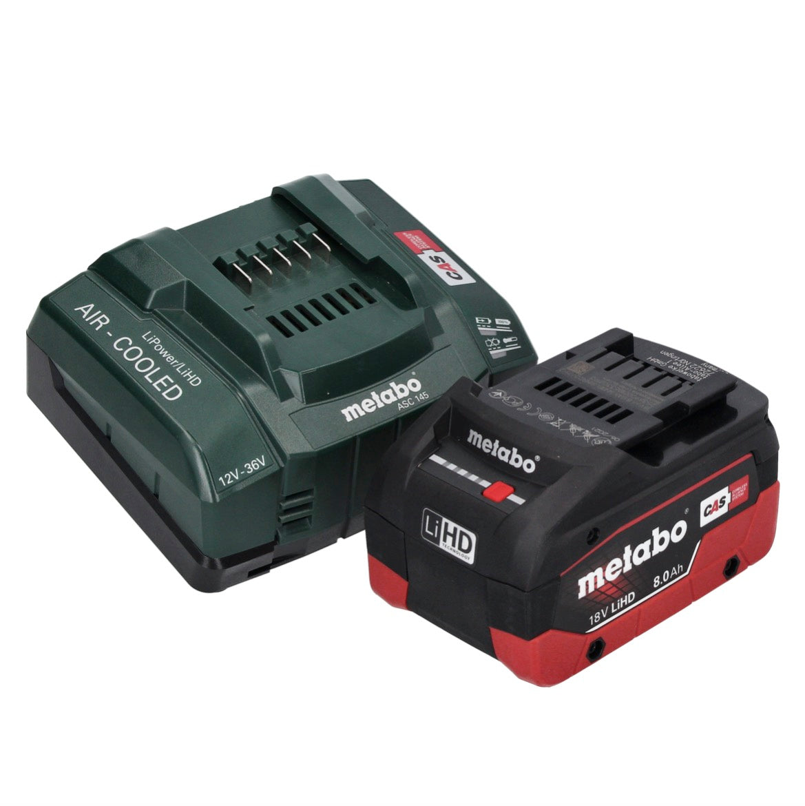 Metabo SSW 18 LTX 300 BL Akku Schlagschrauber 18 V 300 Nm 1/2" Brushless + 1x Akku 8,0 Ah + Ladegerät + metaBOX