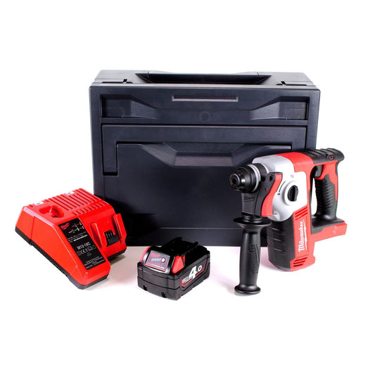 Milwaukee M18 BH-401M Akku Bohrhammer 18V 1,2J SDS-plus + 1x Akku 4,0Ah + Ladegerät + M-Box