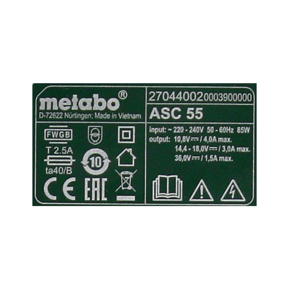 Metabo Basis Set LIHD + 3x Akku 5,5 Ah + Ladegerät + Metaloc ( 685169520 )