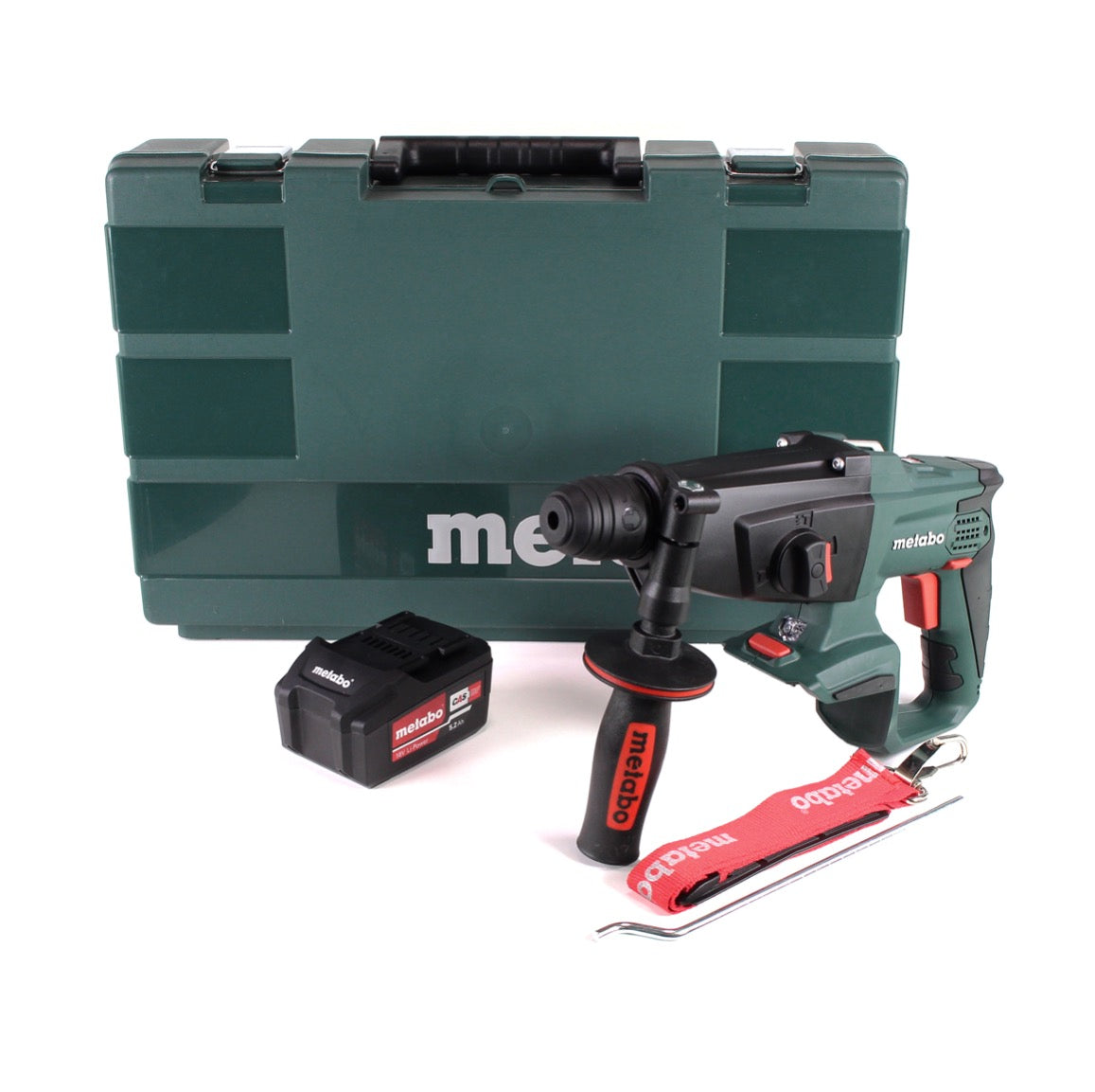 Metabo KHA 18 LTX Akku Kombihammer 18V + 1x Akku 5,2Ah + Koffer - ohne Ladegerät