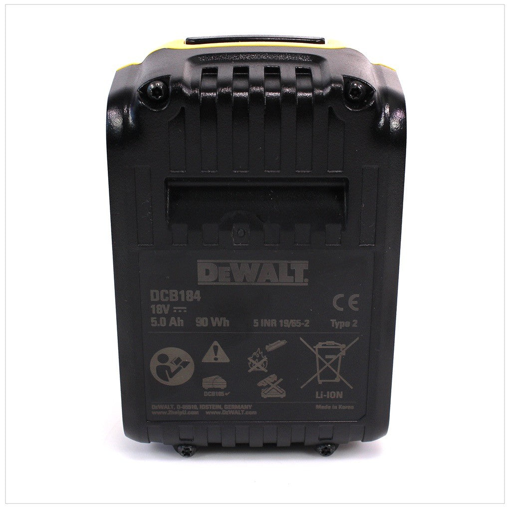 Batería Dewalt DCB 184 18 V 5 Ah / 5000 mAh XR Li-Ion