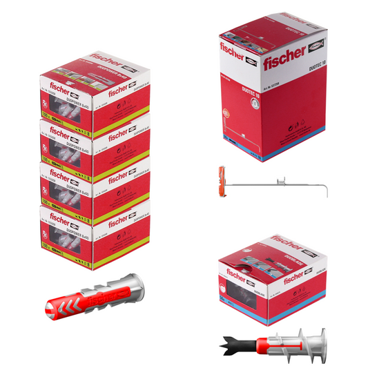 Fischer Profibox DUO-Line mit 400 Stk.DUOPOWER 8x40mm + 50 Stk. DUOTEC 10 + 50 Stk. DUOBLADE ( 553668 )