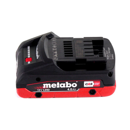 Metabo KHA 18 LTX marteau combiné à batterie 18V + 1x batterie 4,0Ah + coffret - sans chargeur