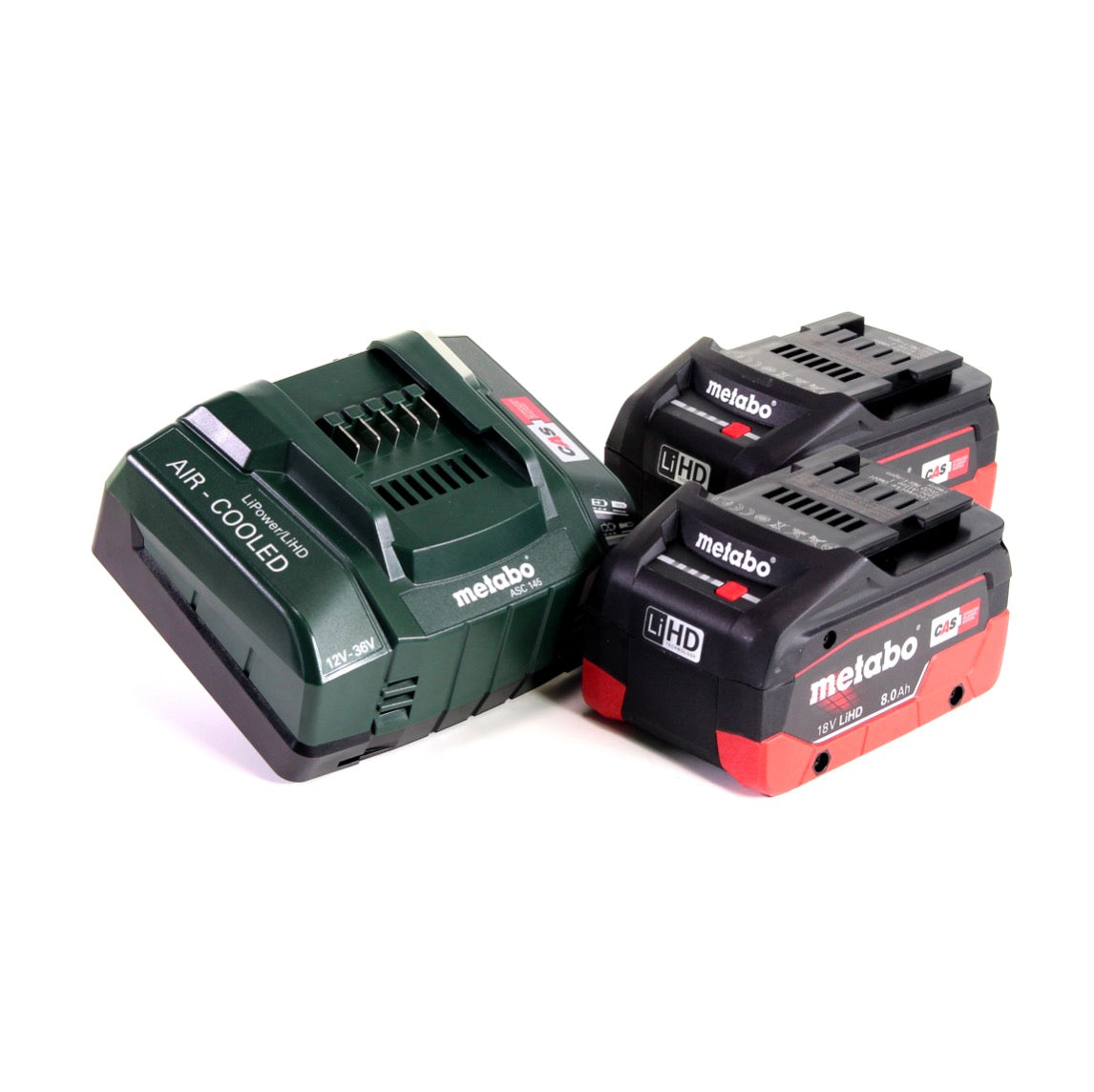 Metabo KHA 18 LTX Akku Kombihammer 18V + 2x Akku 8,0Ah + Ladegerät + Koffer