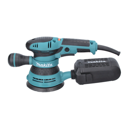 Makita BO 5041 Exzenterschleifer 300 W 125 mm + Schleifteller + 10x Schleifpapier Körnung 80