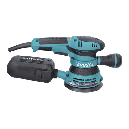 Makita BO 5041 Exzenterschleifer 300 W 125 mm + Schleifteller + 10x Schleifpapier Körnung 80