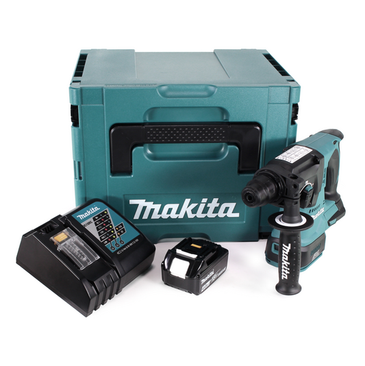 Makita DHR 242 RM1J perceuse à percussion sur batterie 18V 2.0J SDS-plus brushless + 1x batterie 4.0Ah + chargeur + Makpac