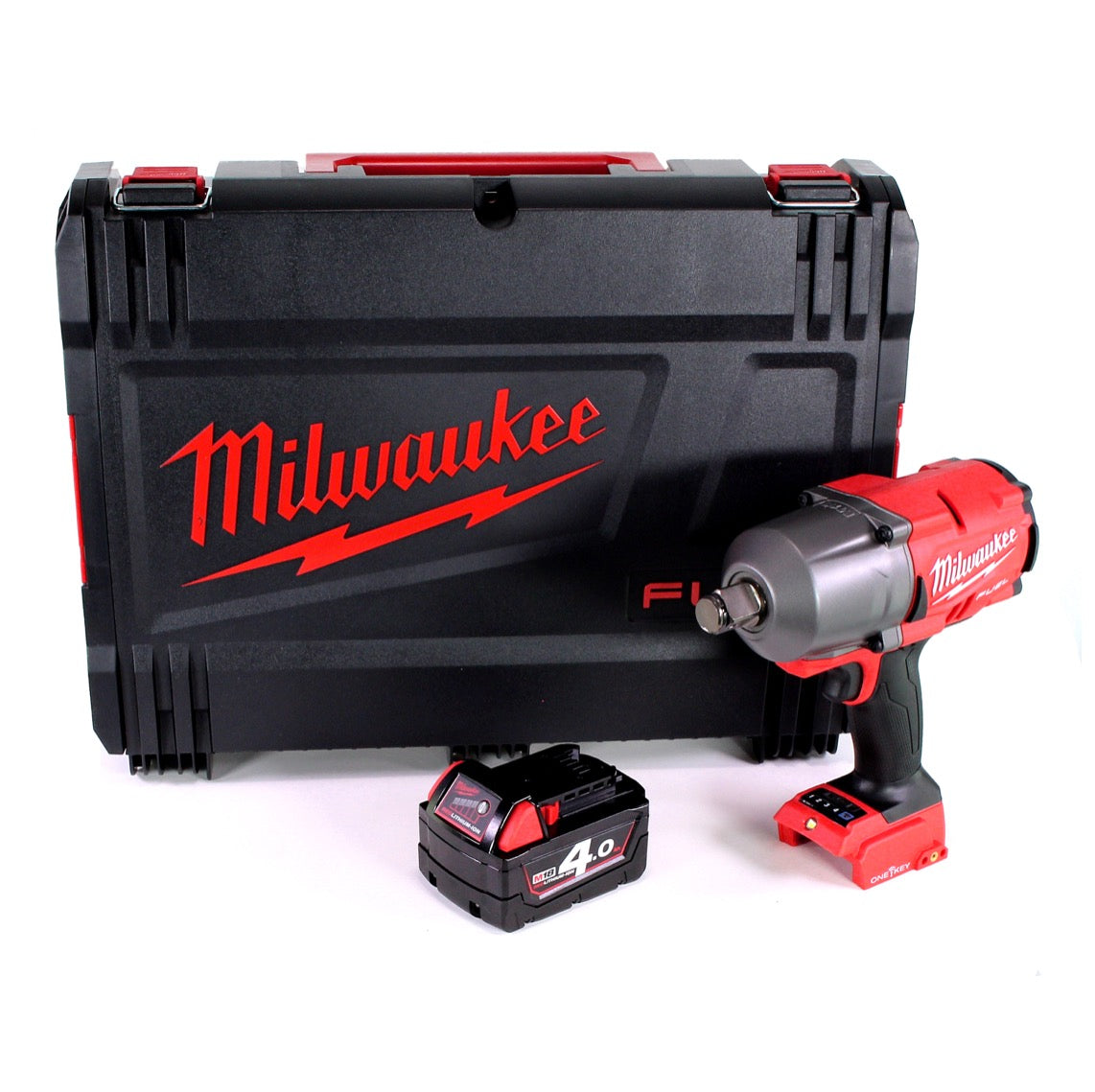 Milwaukee M18 ONEFHIWF34 401 Akku-Schlagschrauber 3/4" 18V 1627Nm + 1x Akku 4,0Ah + HD-Box - ohne Ladegerät