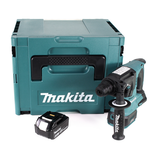 Makita DHR242G1J Marteau perforateur sans fil 2,0J SDS-plus 18V Brushless  + 1x Batterie 6,0Ah + Coffret Makpac - sans chargeur