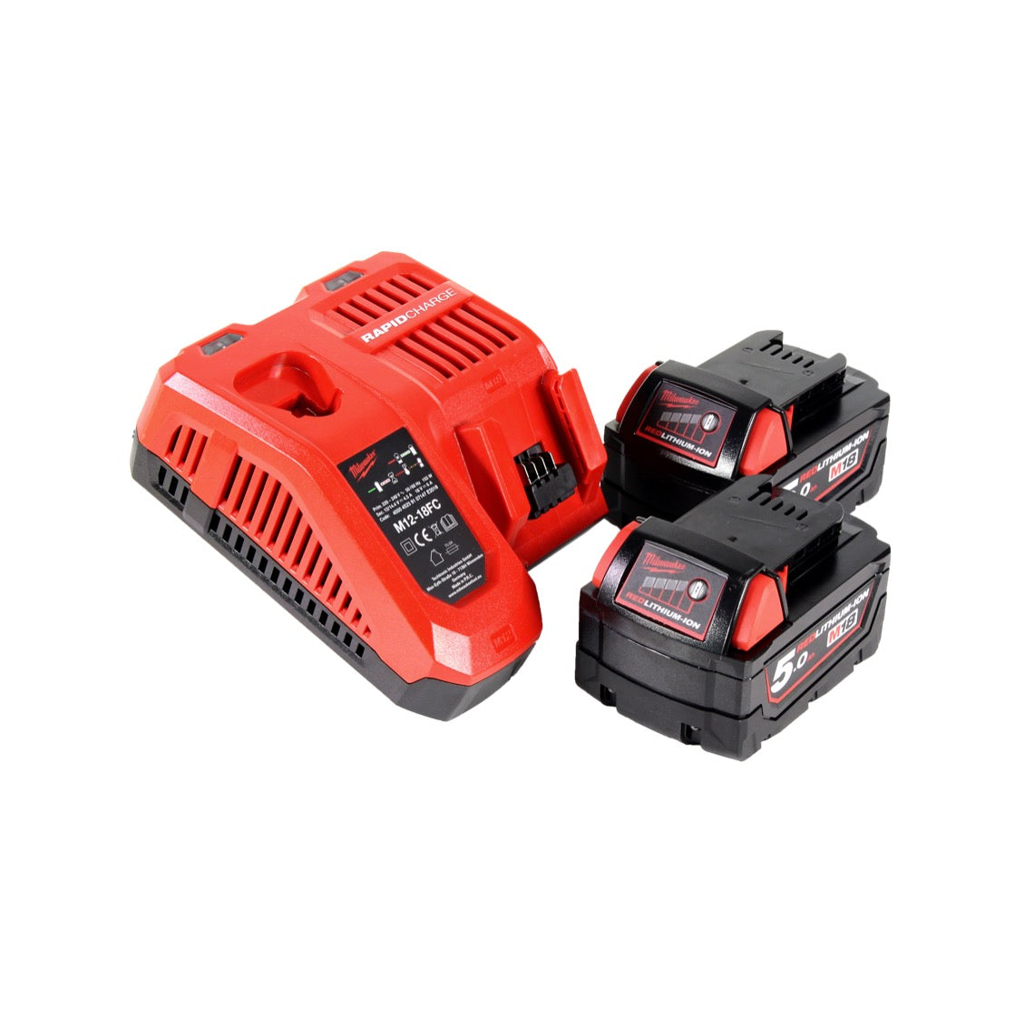 Milwaukee M18 ONEFHIWF34 502X Akku-Schlagschrauber 3/4" 18V 1627Nm + 2x Akku 5,0Ah + HD-Box + Ladegerät ( 4933459730 )