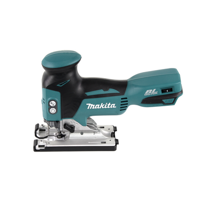 Makita DJV 181 T1J scie sauteuse pendulaire à batterie 18V brushless + 1x batterie 5,0Ah + Bosch 15 pièces. Jeu de lames de scie sauteuse + Makpac - sans chargeur