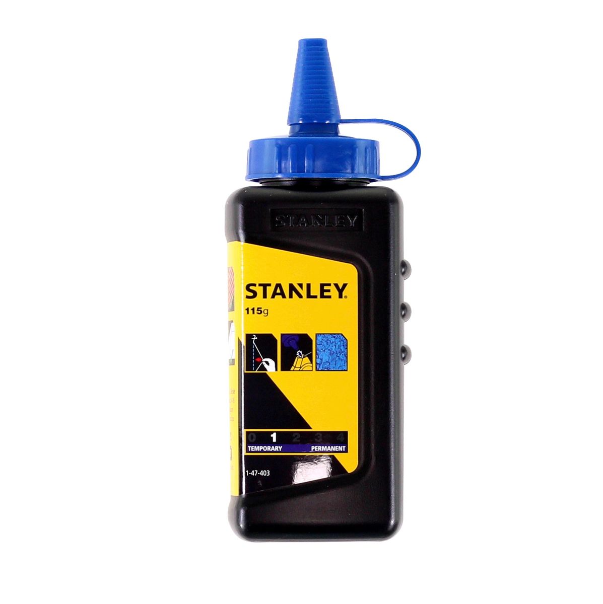 Stanley FatMax Schlagschnur Set 30m + 115g blaue Kreide + Schnurwasserwaage ( 0-47-443 )